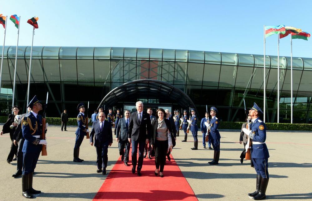 Завершился визит президента Литвы в Азербайджан