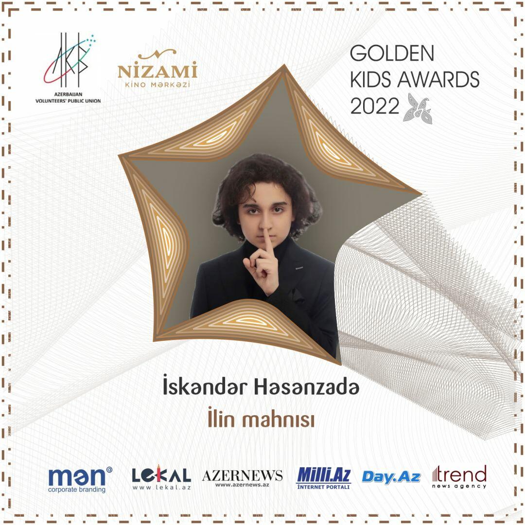 В Баку состоится церемония награждения победителей проекта Golden Kids Awards