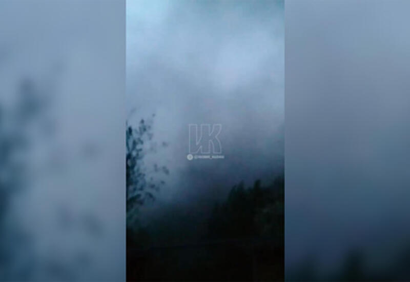 Угольный ураган в российском городе показали на видео