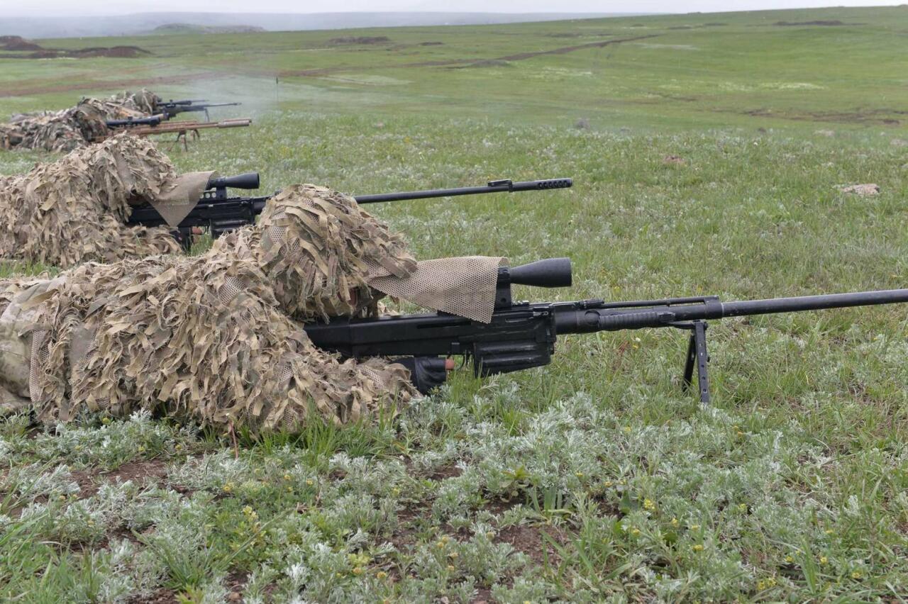 Военные Азербайджана и Турции на совместных учениях
