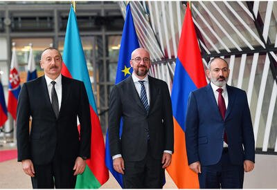 В Брюсселе состоялась встреча Президента Ильхама Алиева с президентом Совета Европейского Союза и премьер-министром Армении - ОБНОВЛЕНО - ФОТО - ВИДЕО