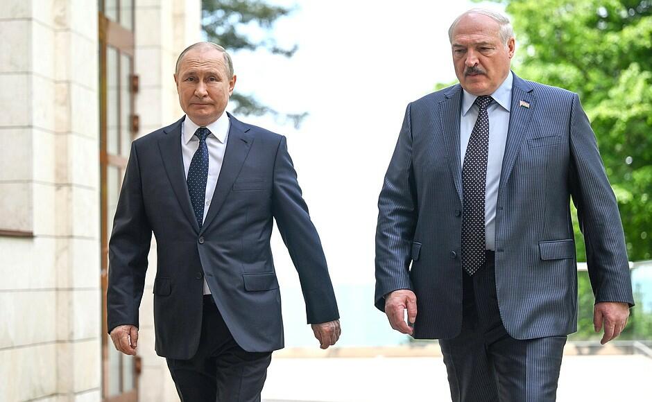 Официальная часть встречи Путина и Лукашенко длилась почти пять часов