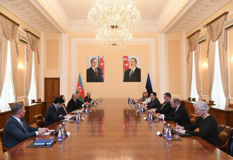 Али Асадов обсудил с председателем парламента Эстонии развитие отношений в различных направлениях