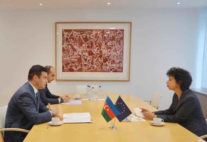 Орхан Мамедов и замдиректора Business Europe обсудили возможности создания совместных предприятий