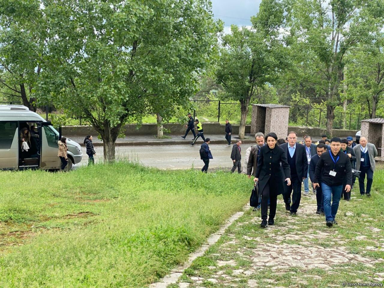 Омбудсмены Азербайджана, Турции, Казахстана и Кыргызстана посетили Шушу