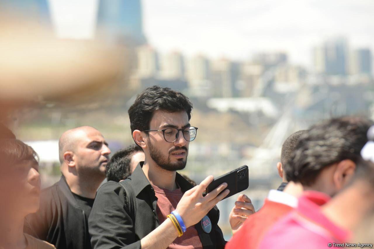 Фотосессия с фестиваля TEKNOFEST в Баку