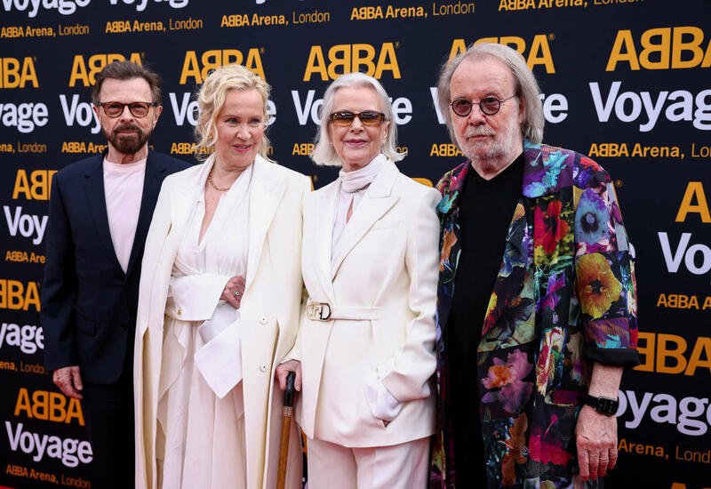 ABBA впервые за 36 лет вместе вышли в свет