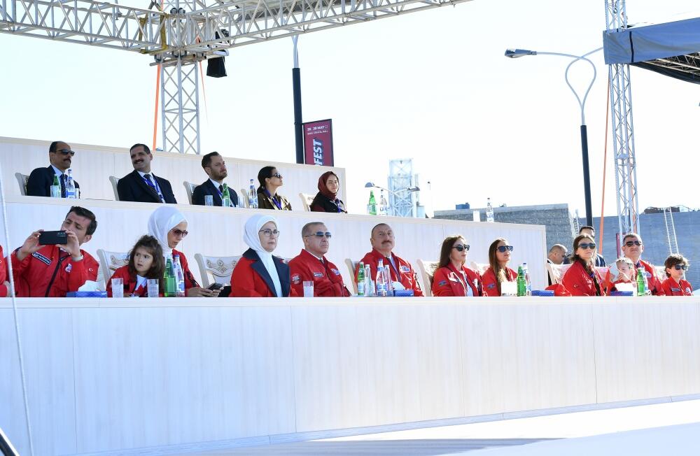Президент Ильхам Алиев и Президент Реджеп Тайип Эрдоган приняли участие в фестивале «ТЕХНОФЕСТ Азербайджан»