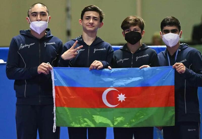 Азербайджанские гимнасты завоевали еще три медали на международном турнире в Италии