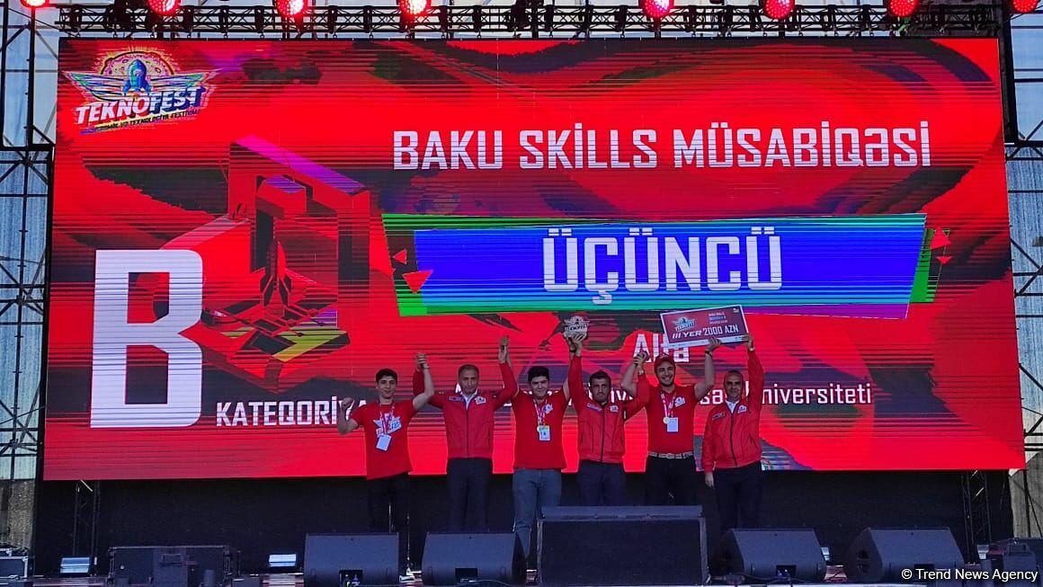 В Баку прошла церемония награждения участников и команд фестиваля TEKNOFEST