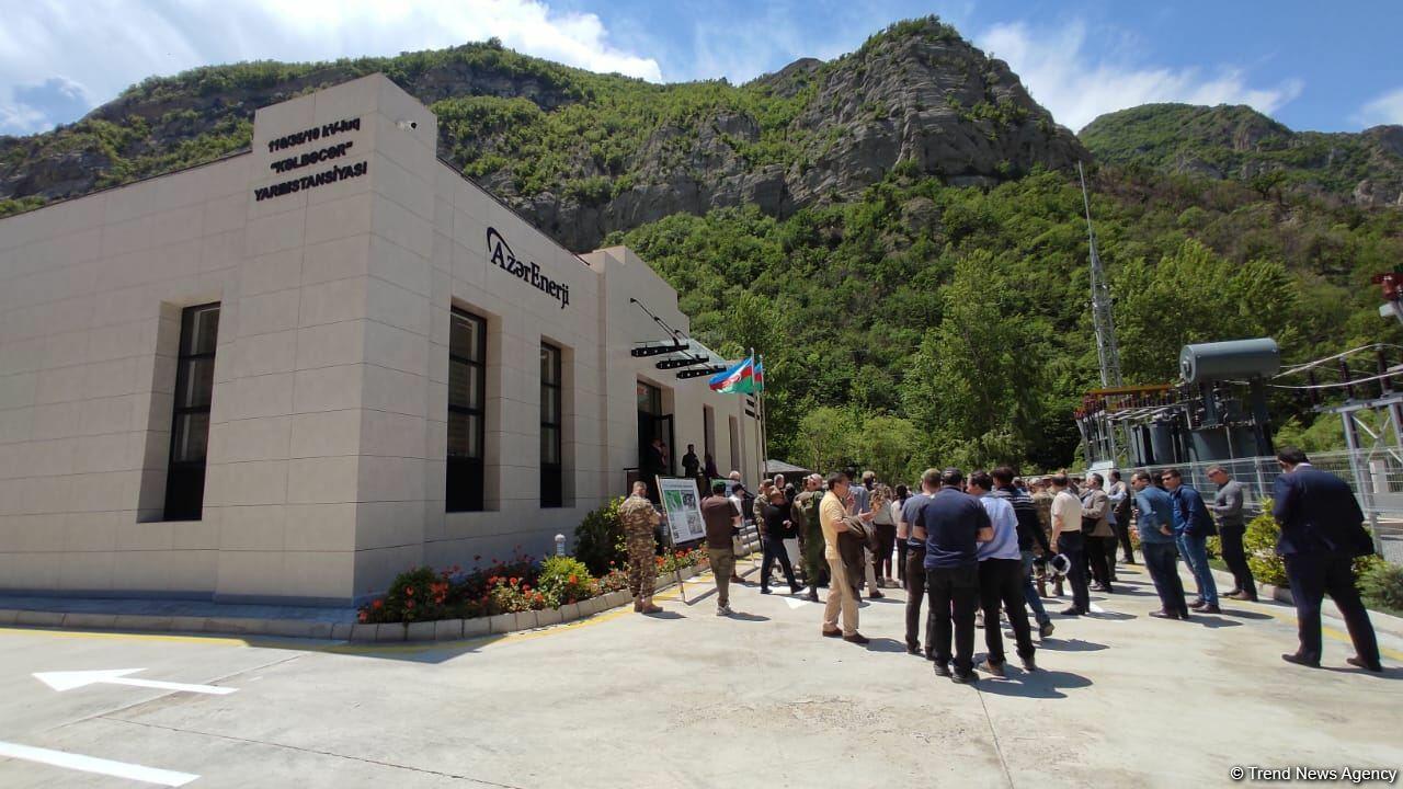 Представители дипкорпуса ознакомились с работами по восстановлению ГЭС в Карабахе