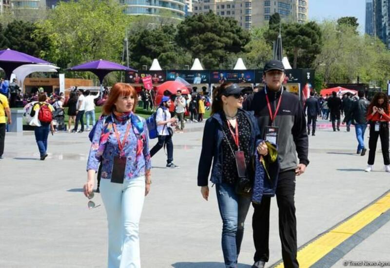 Сколько туристов посетили Баку в связи с "Формулой-1"?