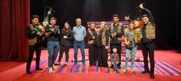 Азербайджанский кукольный театр вернулся из Грузии с дипломами
