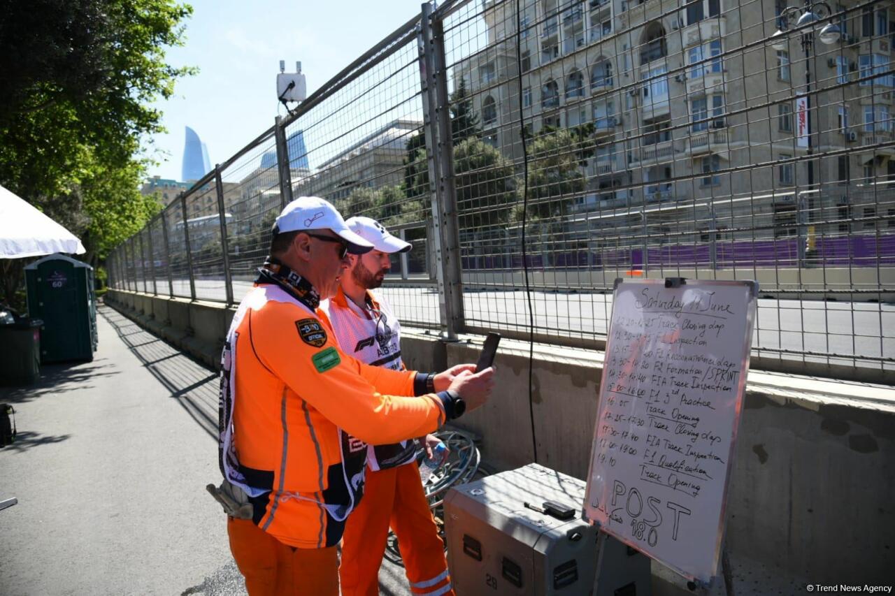 На Гран-при Азербайджана «Формулы-1» прошли свободные заезды