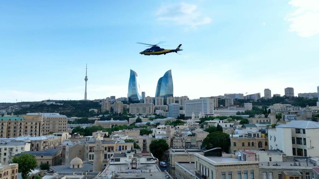 Спецоборудованный вертолет ASG HelicopterServices впервые провел съемки Формулы-1