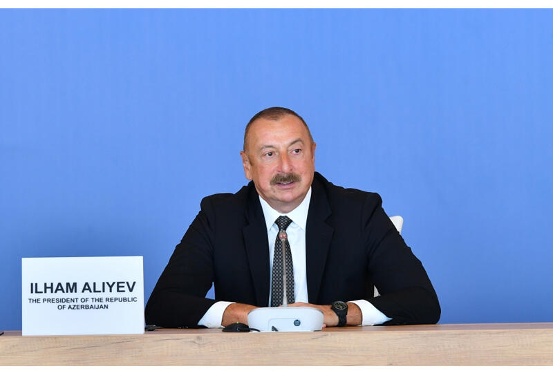 Президент Ильхам Алиев: Скорейшее решение вопроса открытия Зангезурского коридора является одним из фундаментальных элементов регионального мира в будущем