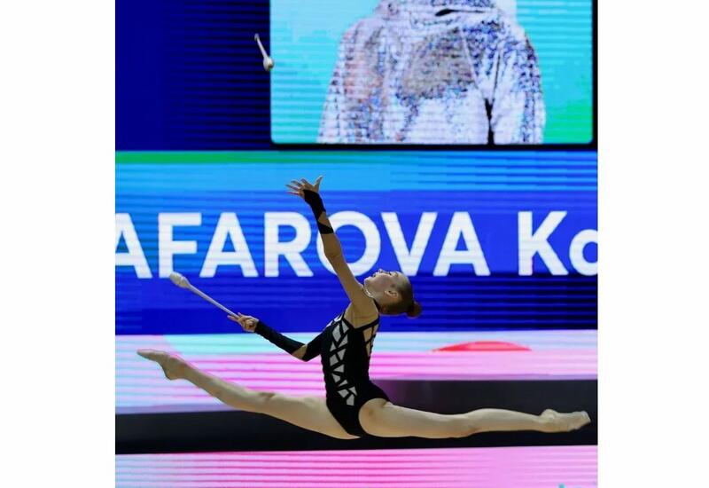 Азербайджанская гимнастка завоевала "бронзу" на ЧЕ в Израиле