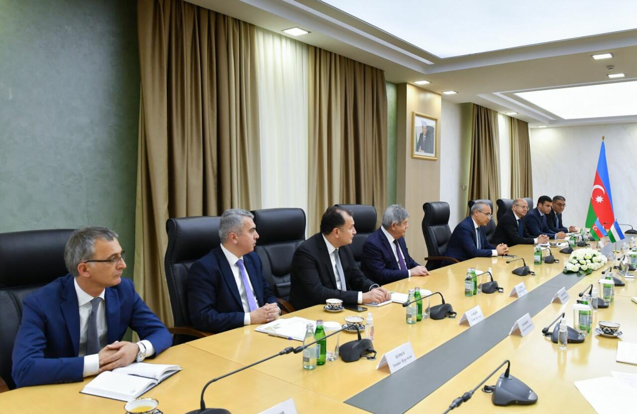 Микаил Джаббаров на встрече с заместителем премьер-министра Узбекистана