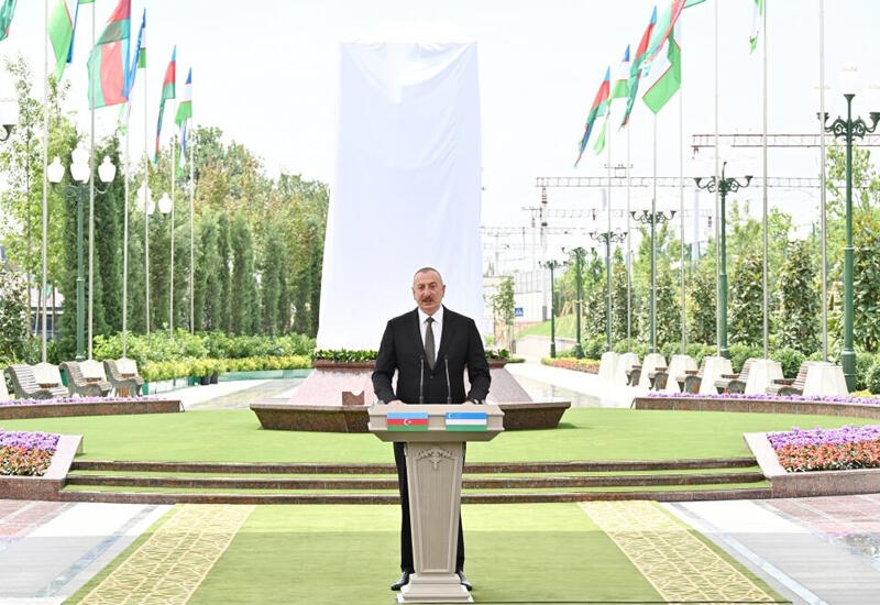 Президент Ильхам Алиев: Гейдар Алиев относился к узбекскому народу с большой любовью