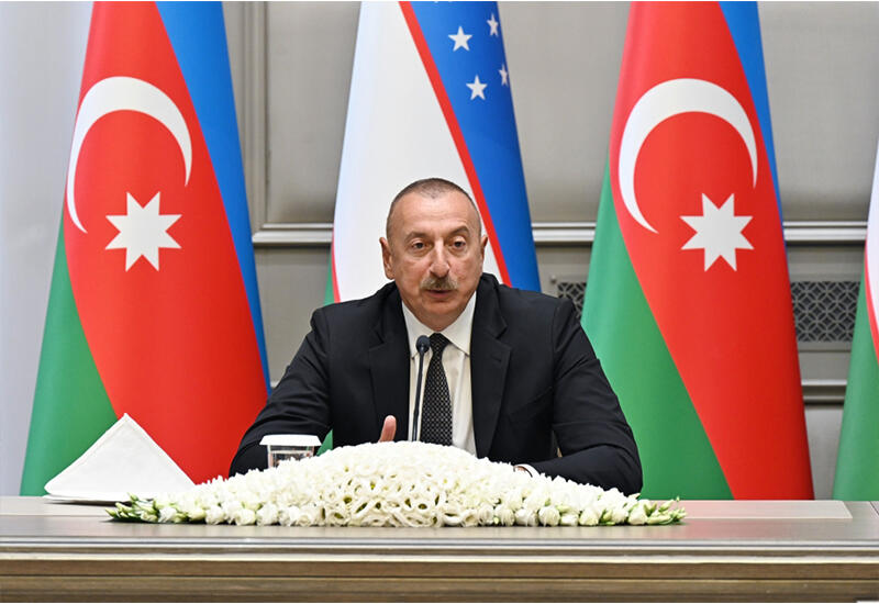 Президент Ильхам Алиев: Регионы, в которых находятся Азербайджан и Узбекистан, требуют ежедневного внимания к вопросам укрепления безопасности и обороноспособности