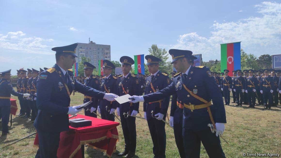 В Военном институте имени Гейдара Алиева состоялась церемония выпуска