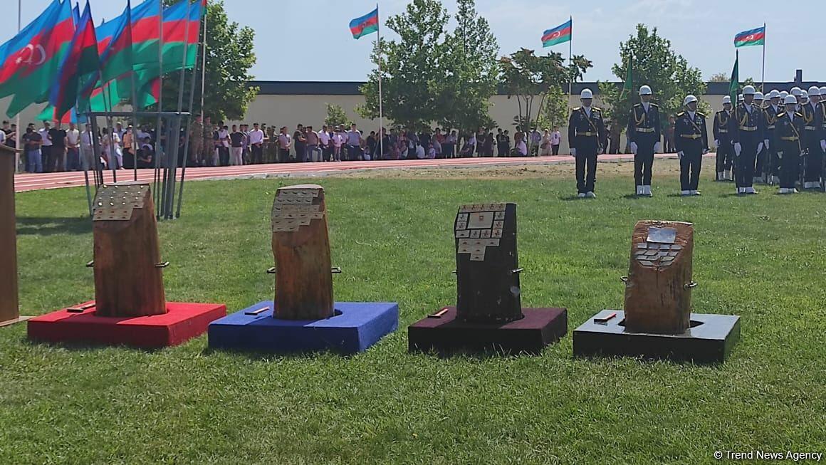 В Военном институте имени Гейдара Алиева состоялась церемония выпуска