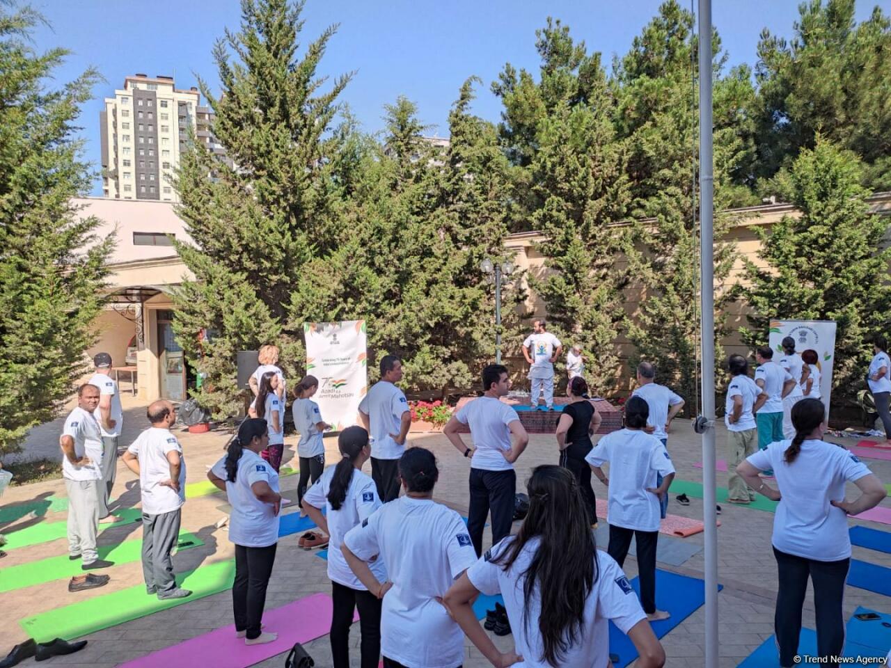 В посольстве Индии в Азербайджане прошло мероприятие в рамках Международного дня йоги