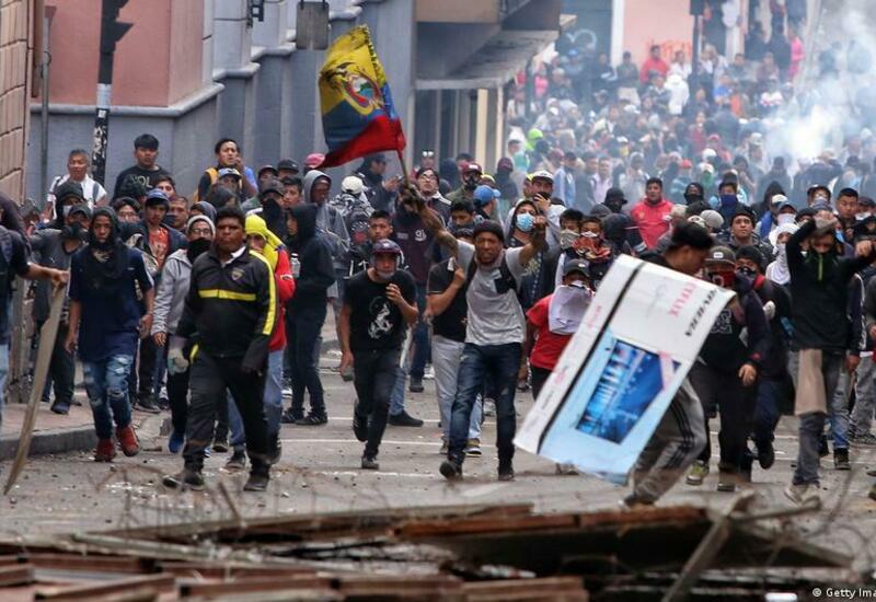Массовые протесты коренных жителей Эквадора