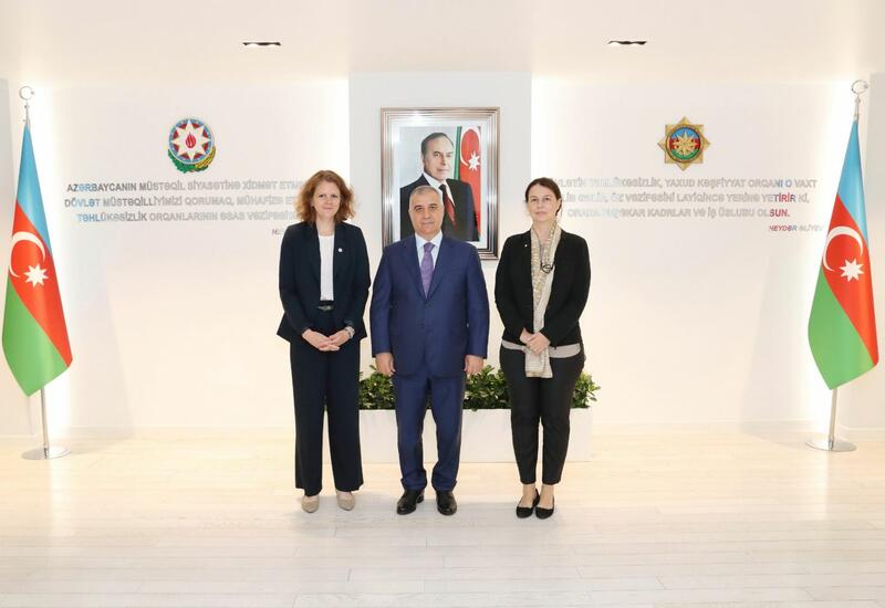 Начальник СГБ Азербайджана встретился с представителями МККК