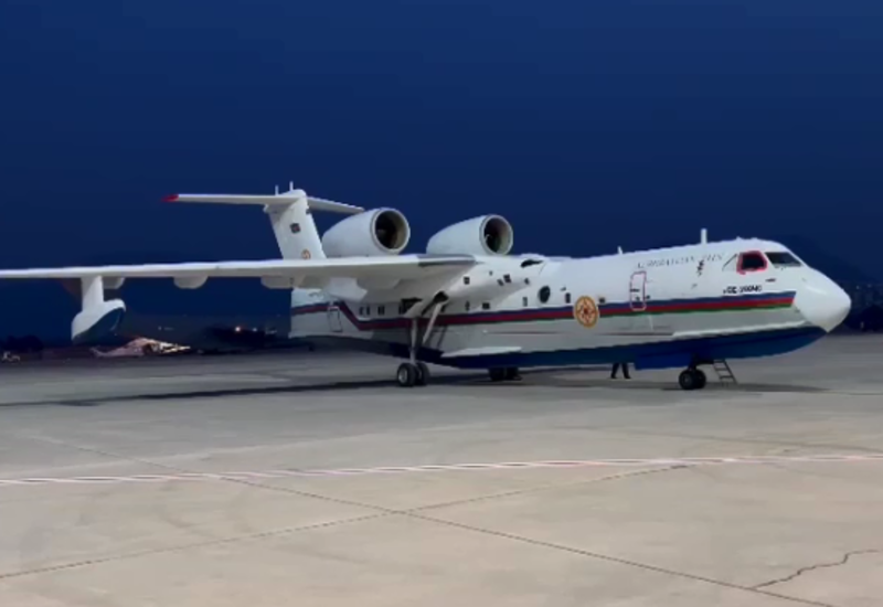 По поручению Президента Ильхама Алиева азербайджанский самолет-амфибия прибыл в Турцию