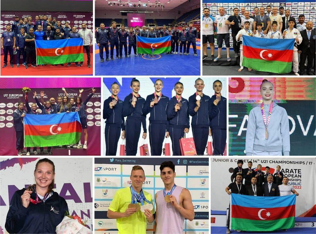 Первый вице-президент Мехрибан Алиева поздравила азербайджанских спортсменов-призеров чемпионатов Европы и мира