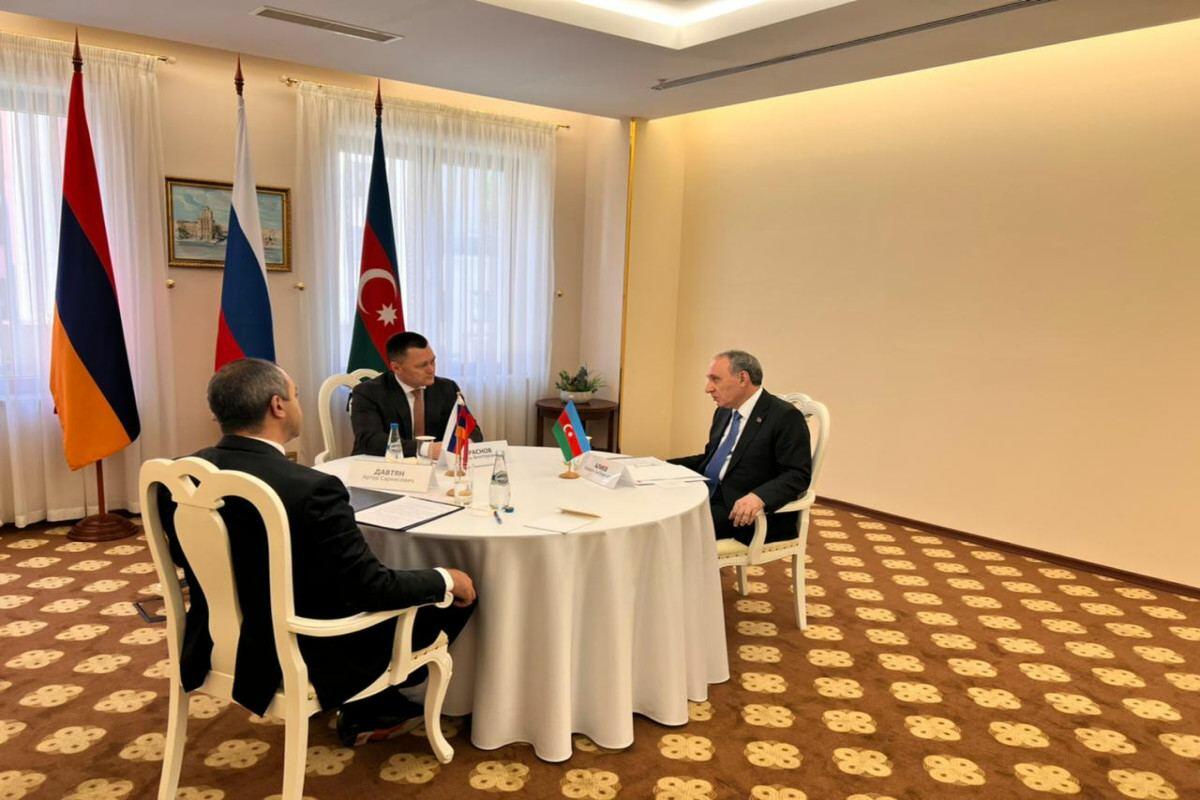 Состоялась встреча генпрокуроров Азербайджана, Армении и России