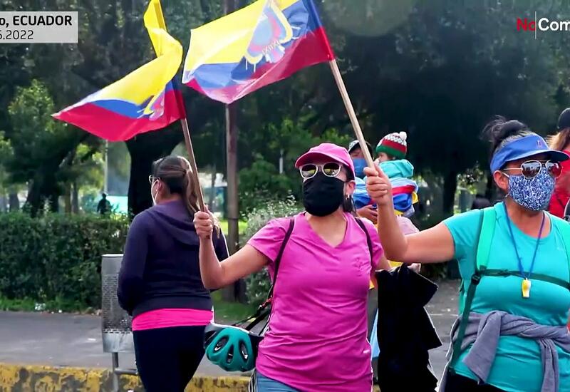 Новый день массовых протестов в Эквадоре