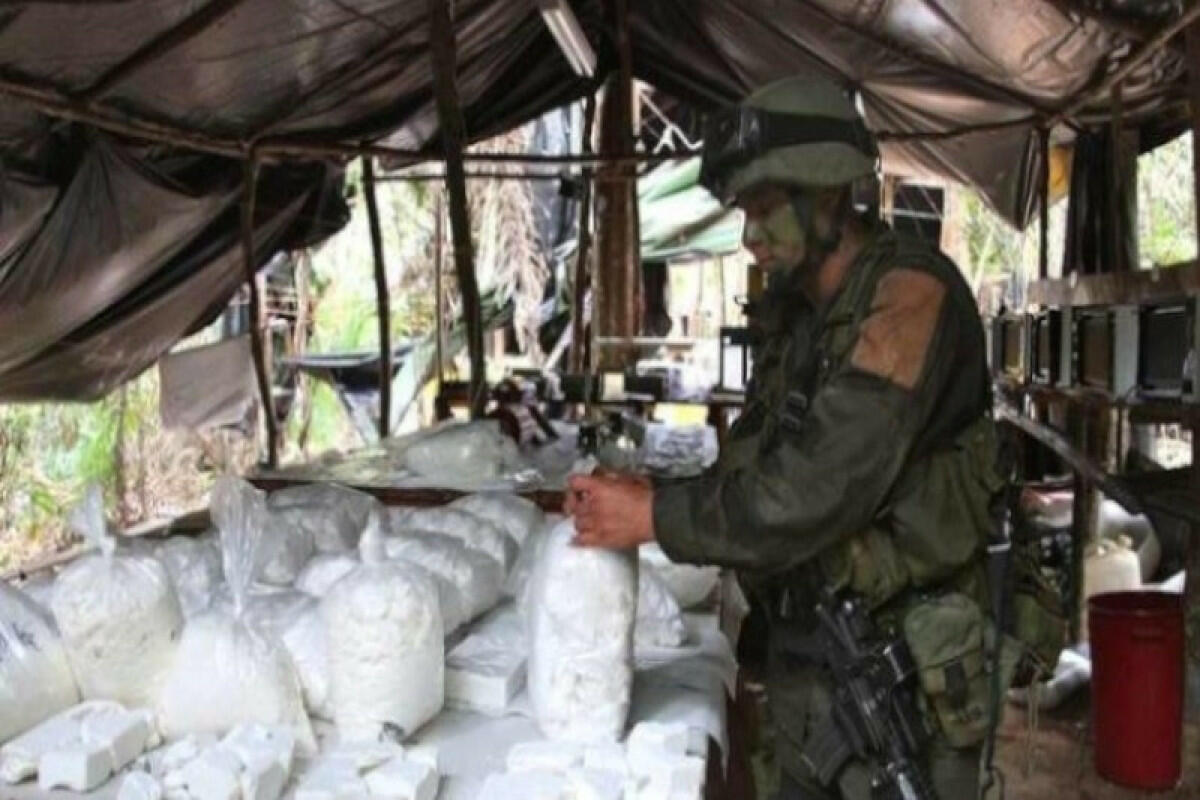 Колумбийские военные конфисковали наркотики на сумму 82 млн. долларов