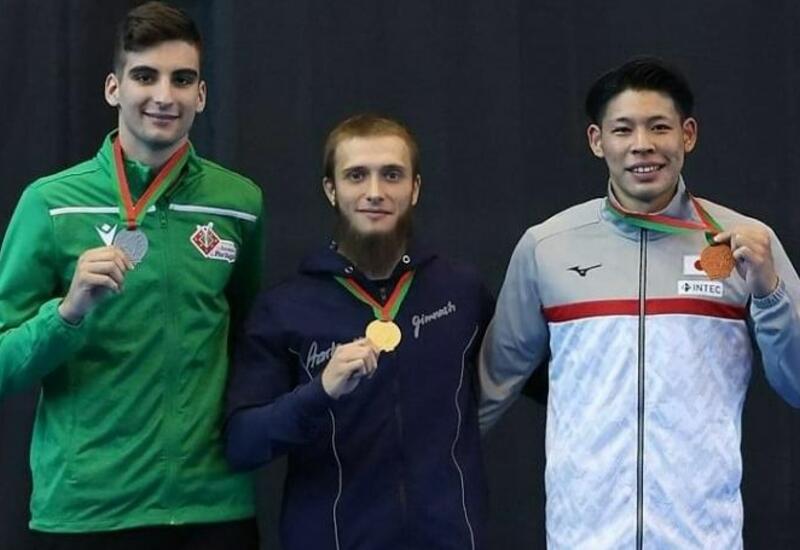 Азербайджанские гимнасты завоевали медали на соревнованиях в Португалии