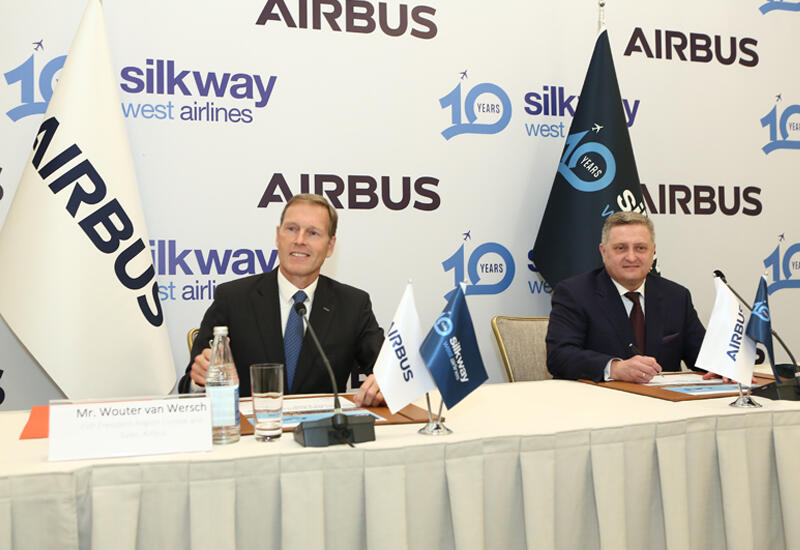 Silk Way West Airlines подтверждает покупку двух самолетов нового поколения Airbus A350F