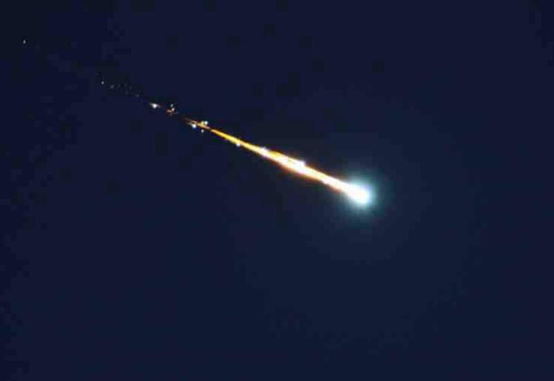 В небе над Японией пролетел метеорит