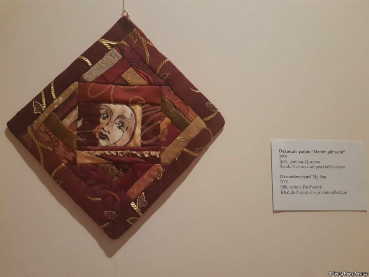 Шедевры из лоскутков ткани! Уникальные работы азербайджанской мастерицы