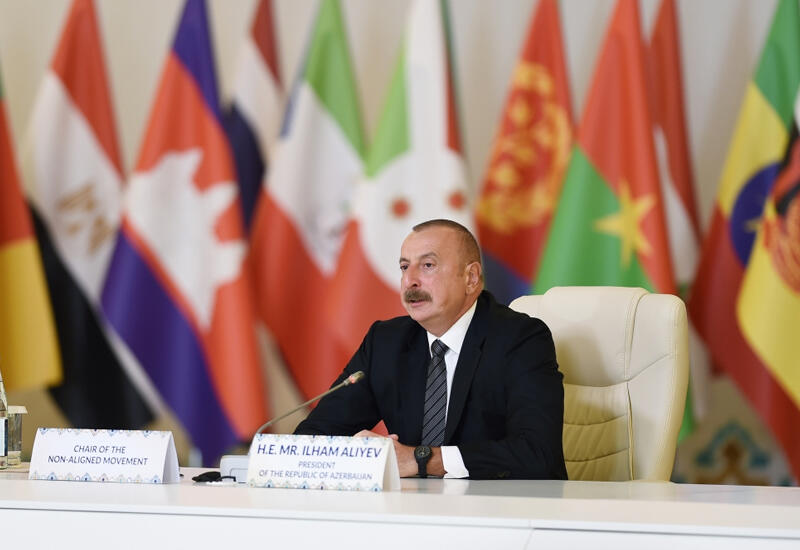 Президент Ильхам Алиев: Парламентская сеть Движения неприсоединения внесет вклад в развитие межпарламентских связей