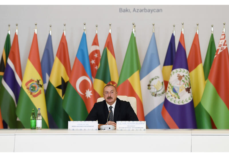 Президент Ильхам Алиев: Азербайджан всегда демонстрировал свою позицию по региональным темам и глобальным вопросам