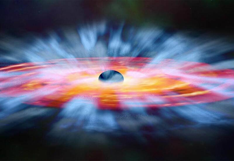 Астрономы NASA обнаружили необычно медленную черную дыру