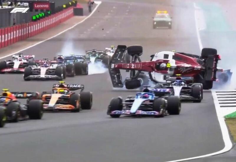 Гран-при Великобритании: массовая авария и первая победа Карлоса Сайнса