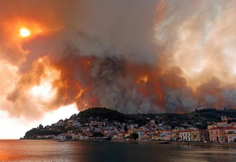 Греция: высокая пожароопасность