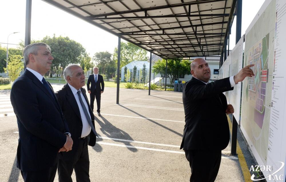 Али Асадов и Самир Нуриев посетили освобожденные от оккупации территории