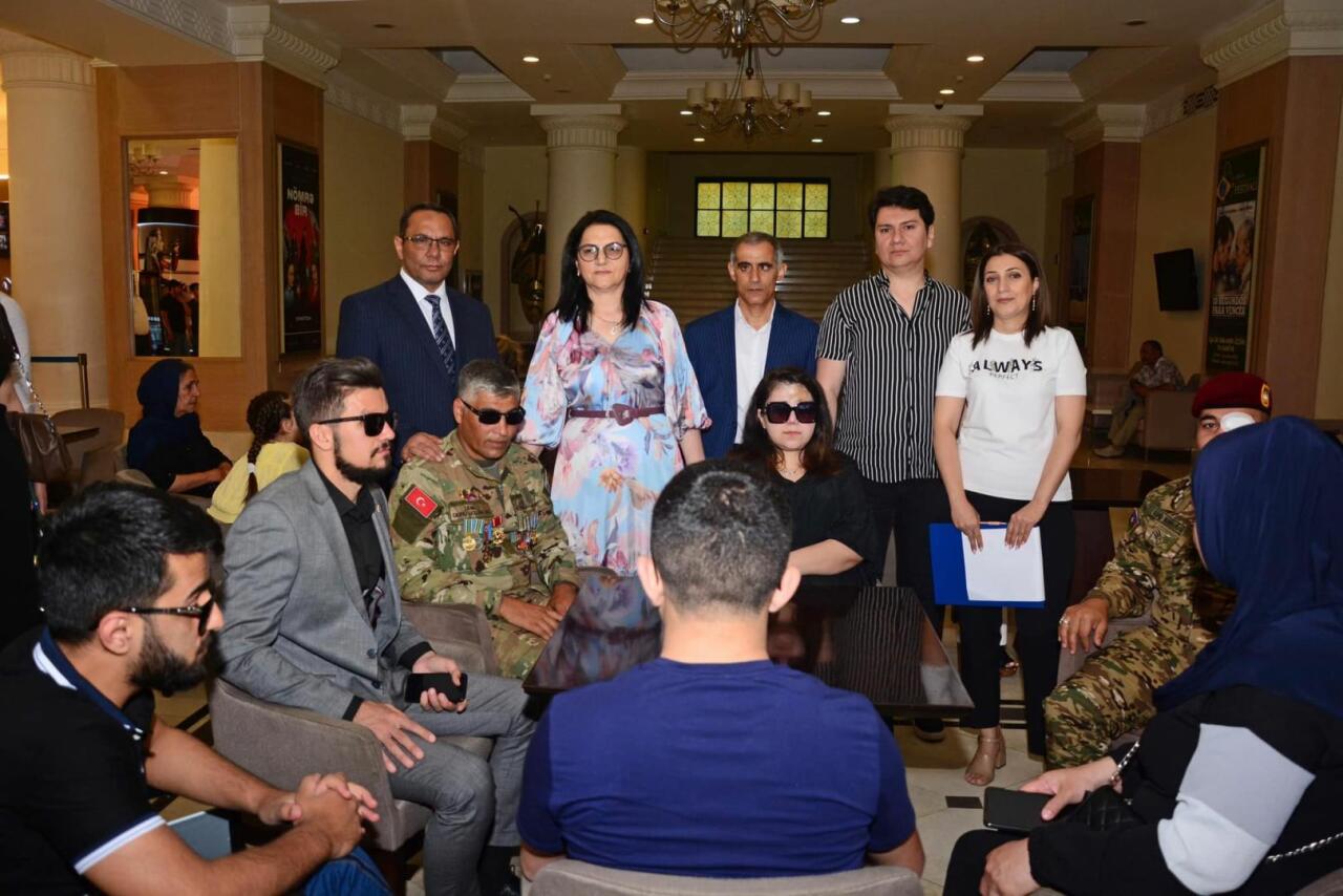 Потерявшие зрение при освобождении Карабаха - проект "Пример героизма"