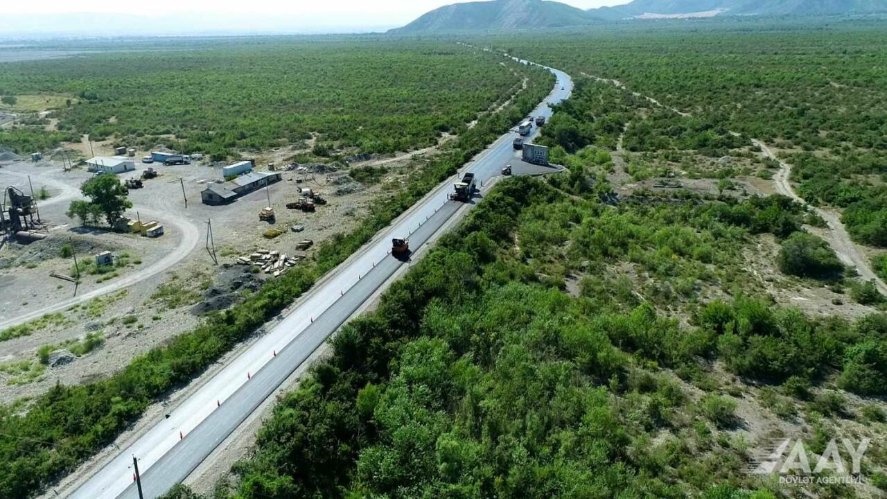 Oğuz-Şəki yolu yenidən qurulur