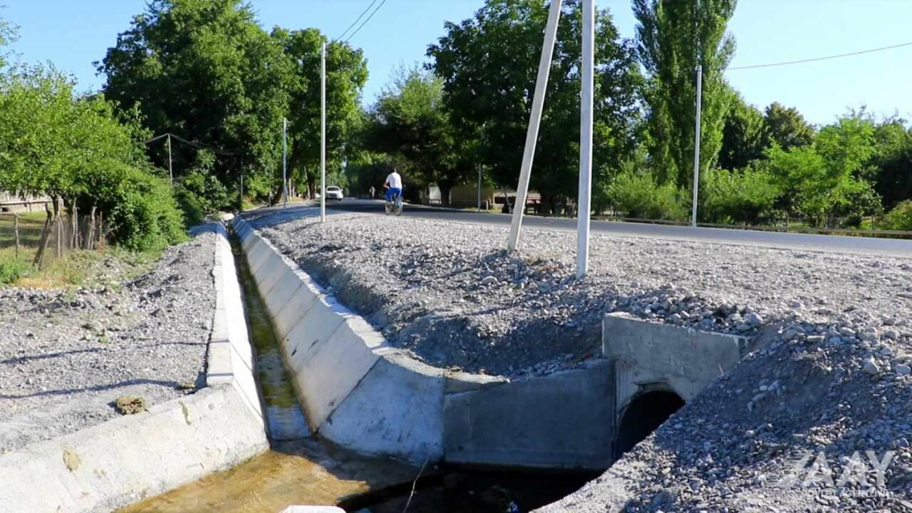 Oğuz-Şəki yolu yenidən qurulur