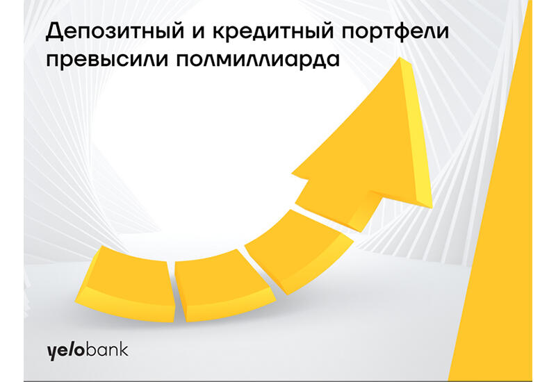 Депозитный и кредитный портфели Yelo Bank-а превысили полмиллиарда (R)