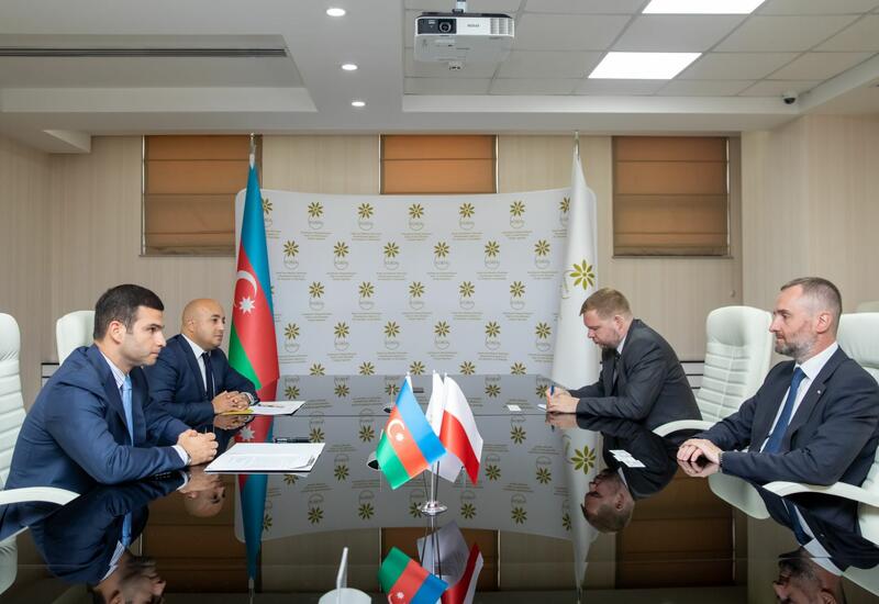 Орхан Мамедов обсудил с послом Польши сотрудничество в сфере МСБ