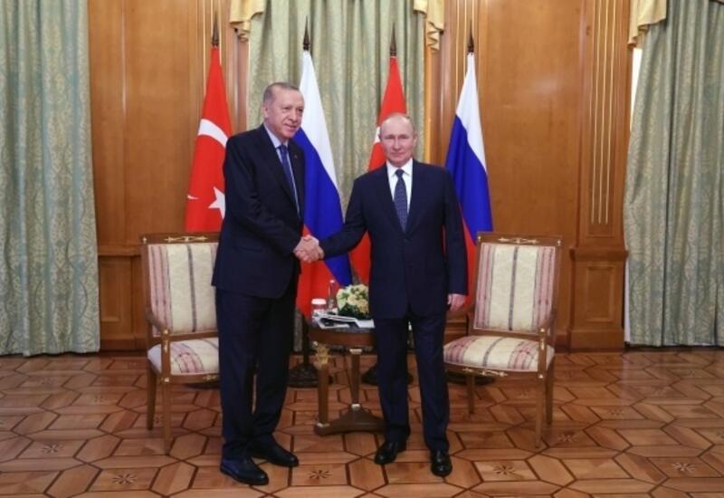 Путин и Эрдоган обсудили поставки газа в Турцию